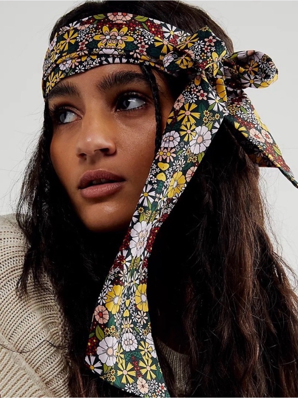 Free People boho head scarf